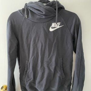 SOLD - Nike Cross Neck hoodie with thumb holes